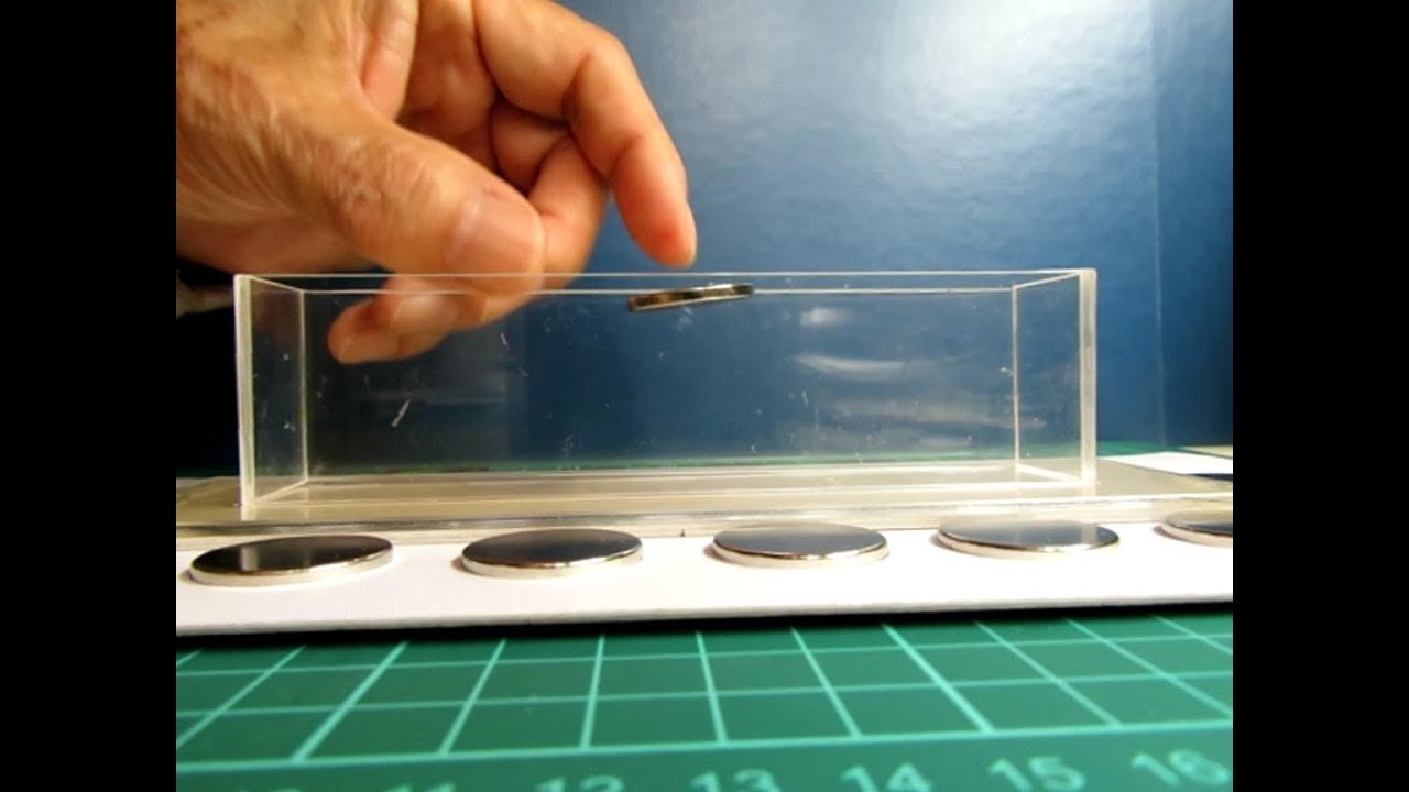 磁気浮上実験Ⅲ  Magnetic levitation experiment Ⅲ