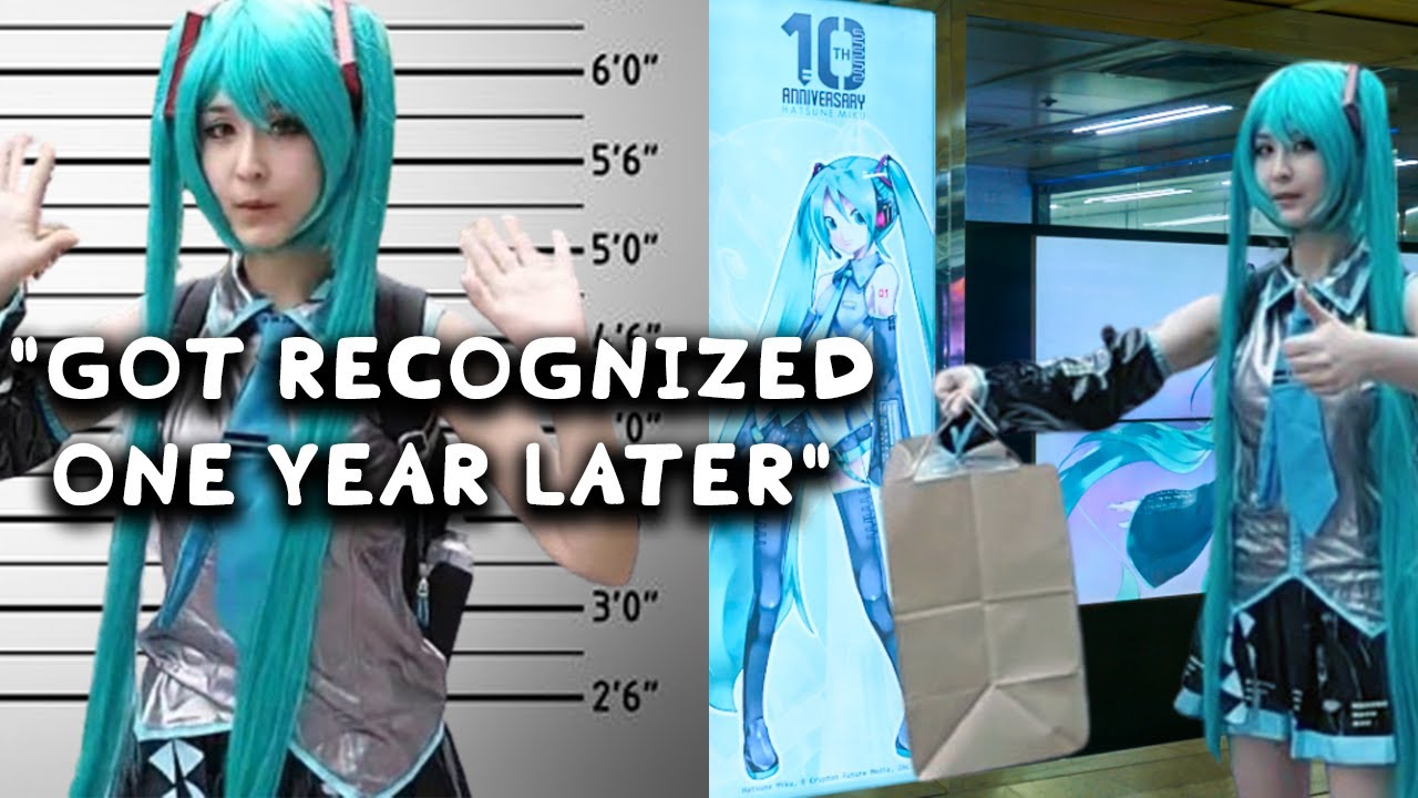 Went to face my fears... ended up going shopping! I Hatsune Miku Cosplay