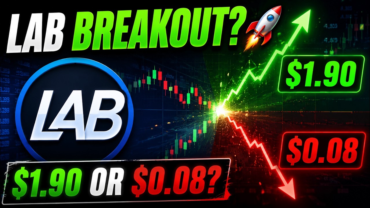 LAB Price Prediction: Is a Massive Breakout Coming? | Key $0.90 Resistance Explained (2026)