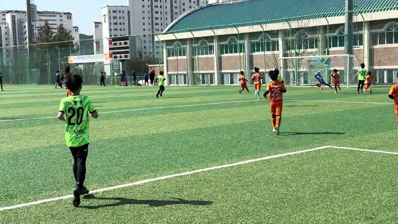 2026 보은 동계 전국 유소년 축구 대회 경산 메리트 vs  ㅎㅜ반전