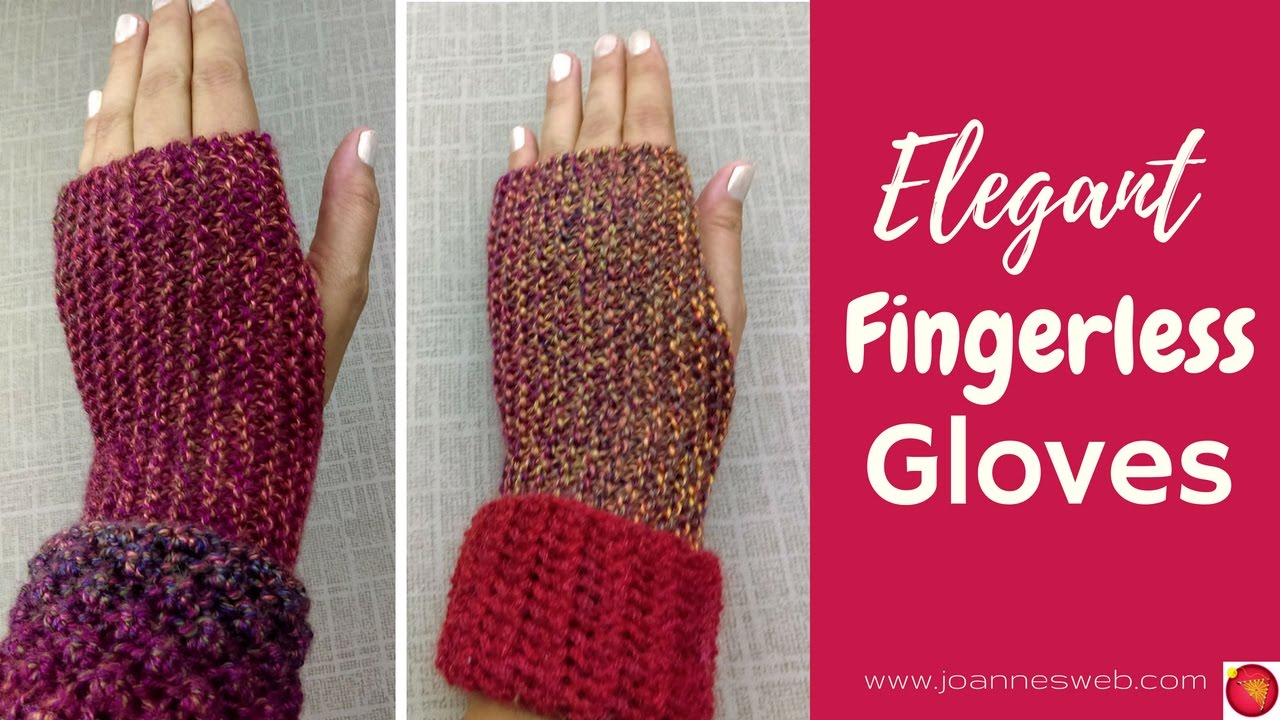 Elegant Fingerless Gloves