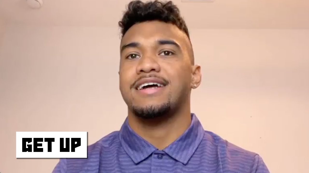 Tua responds to Deshaun Watson trade rumors: 'I'm the quarterback for the Miami Dolphins' | Get Up