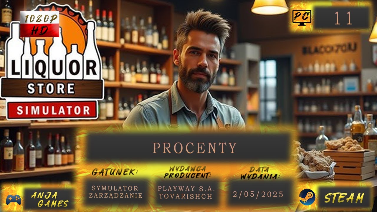 #11 LIQUOR Store Simulator  -  Napoje wysokoprocentowe, chcesz coś? 🍻 l PL