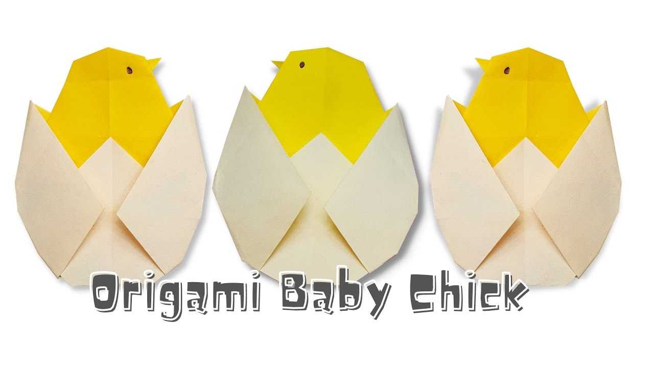 Easy Origami Baby Chick Tutorial
