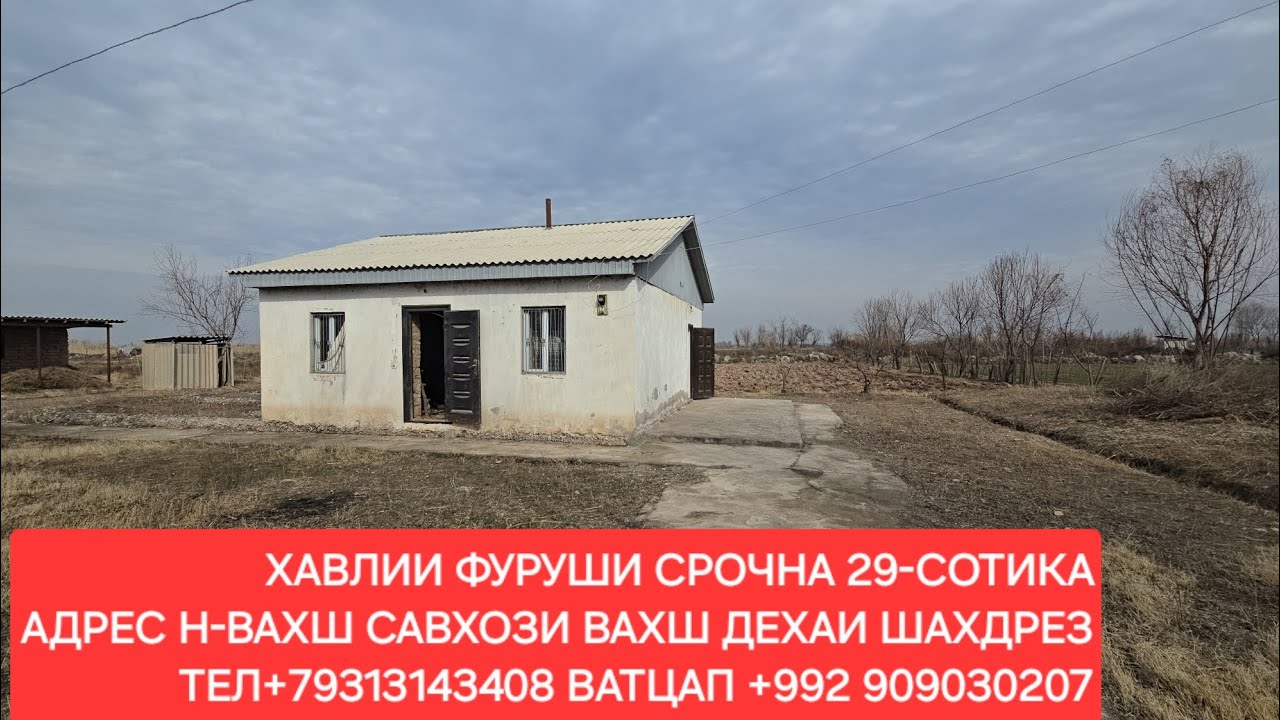 Н-ВАХШ ХАВЛИИ ФУРУШИ ЧИСЛОИ 05,02,2026,СОЛ.