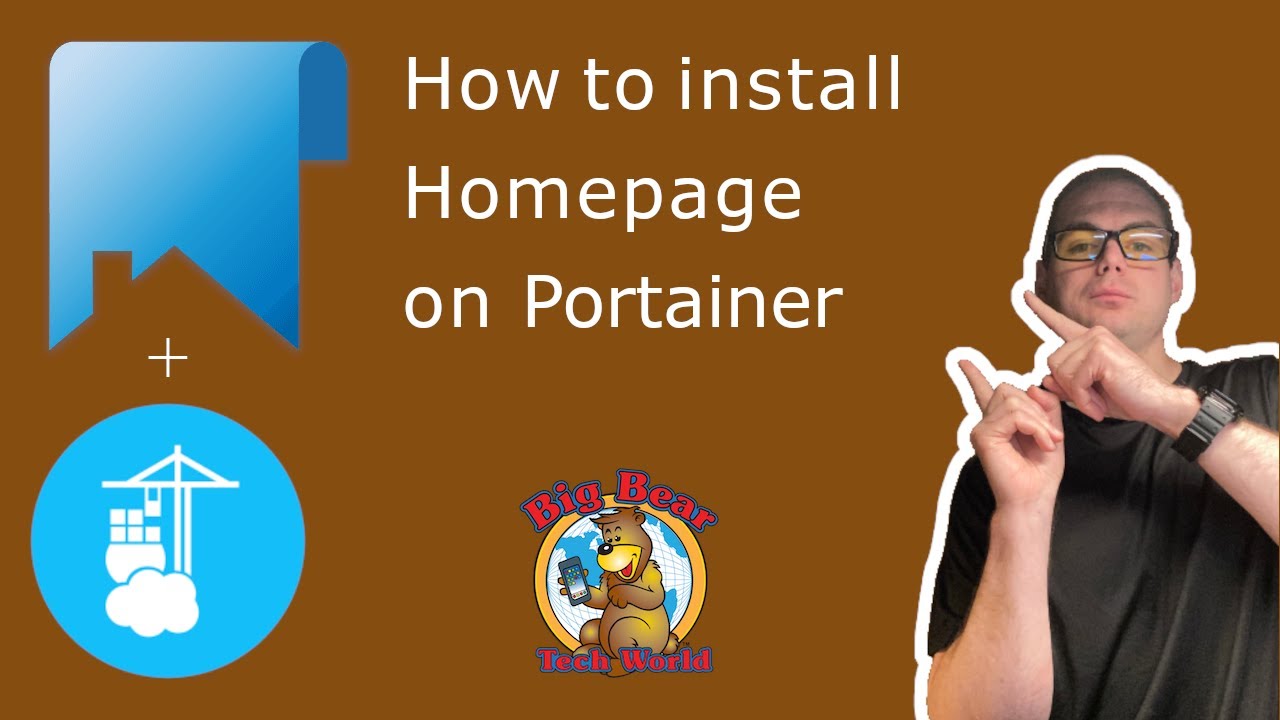 How to install Homepage on Portainer / Docker Compose