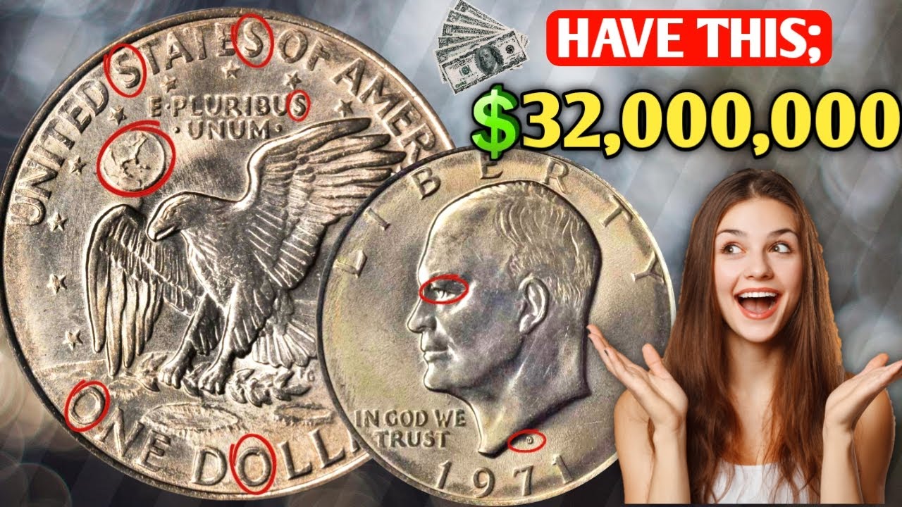 1971 D Error Eisenhower Dollar Coin Value | How Much is a 1971 D Eisenhower Dollar Worth?