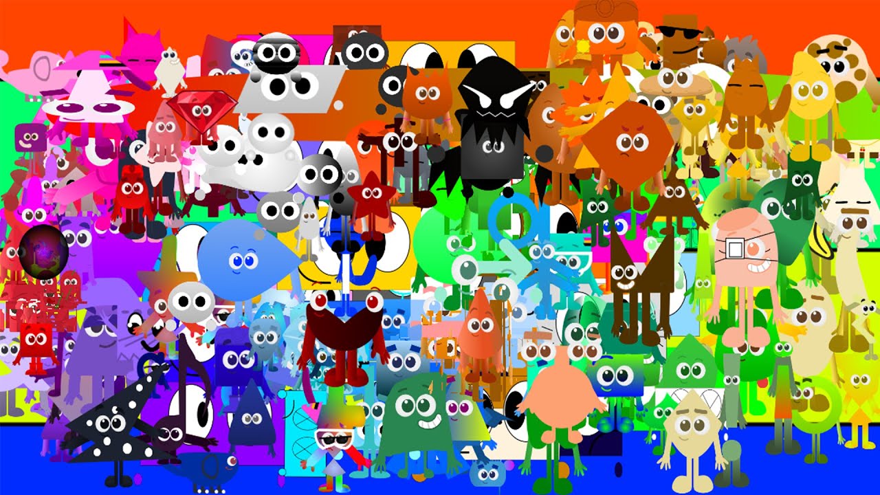 Official Mega Colourblocks Band but its EXTREME COLOR BLOCKS BAND 26 and in Colourland @colourblocks