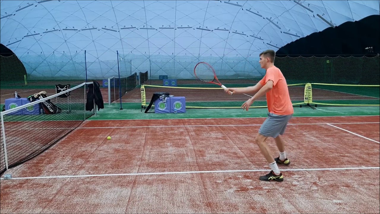 Tennis college video