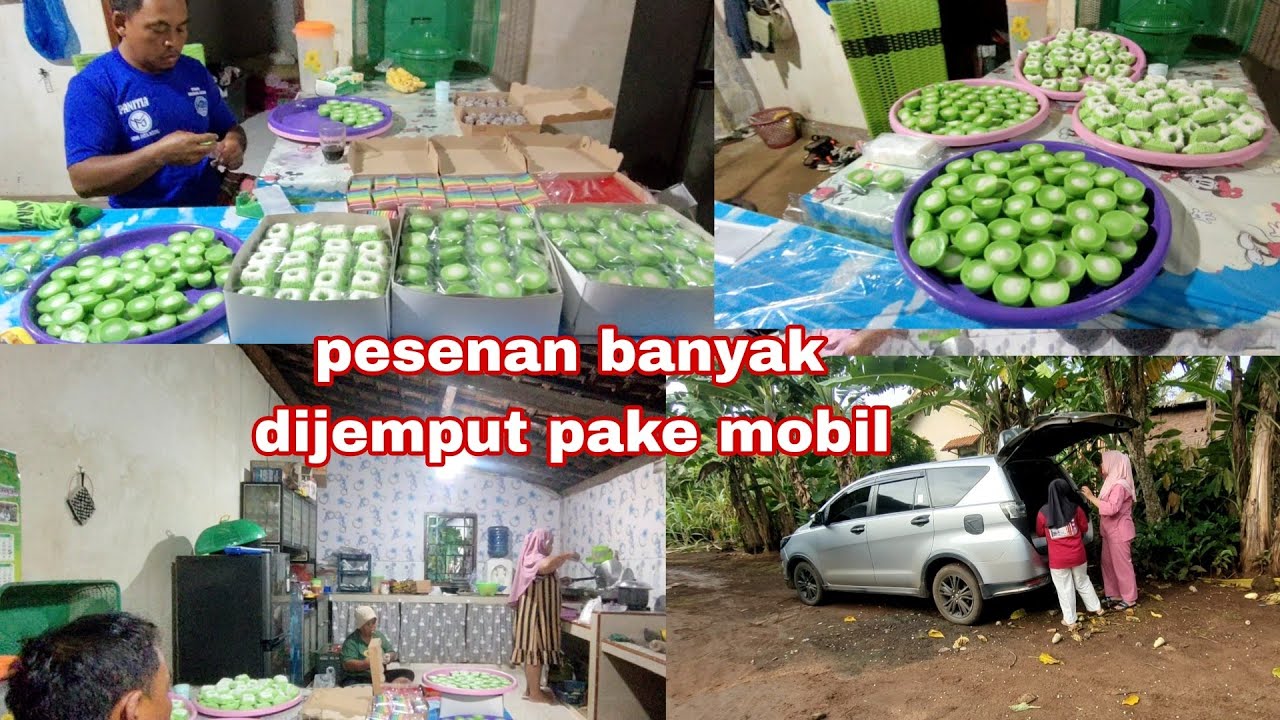 Alhamdulillah selalu ada customer yang baik ambil sendiri pesenan nya pake mobil 