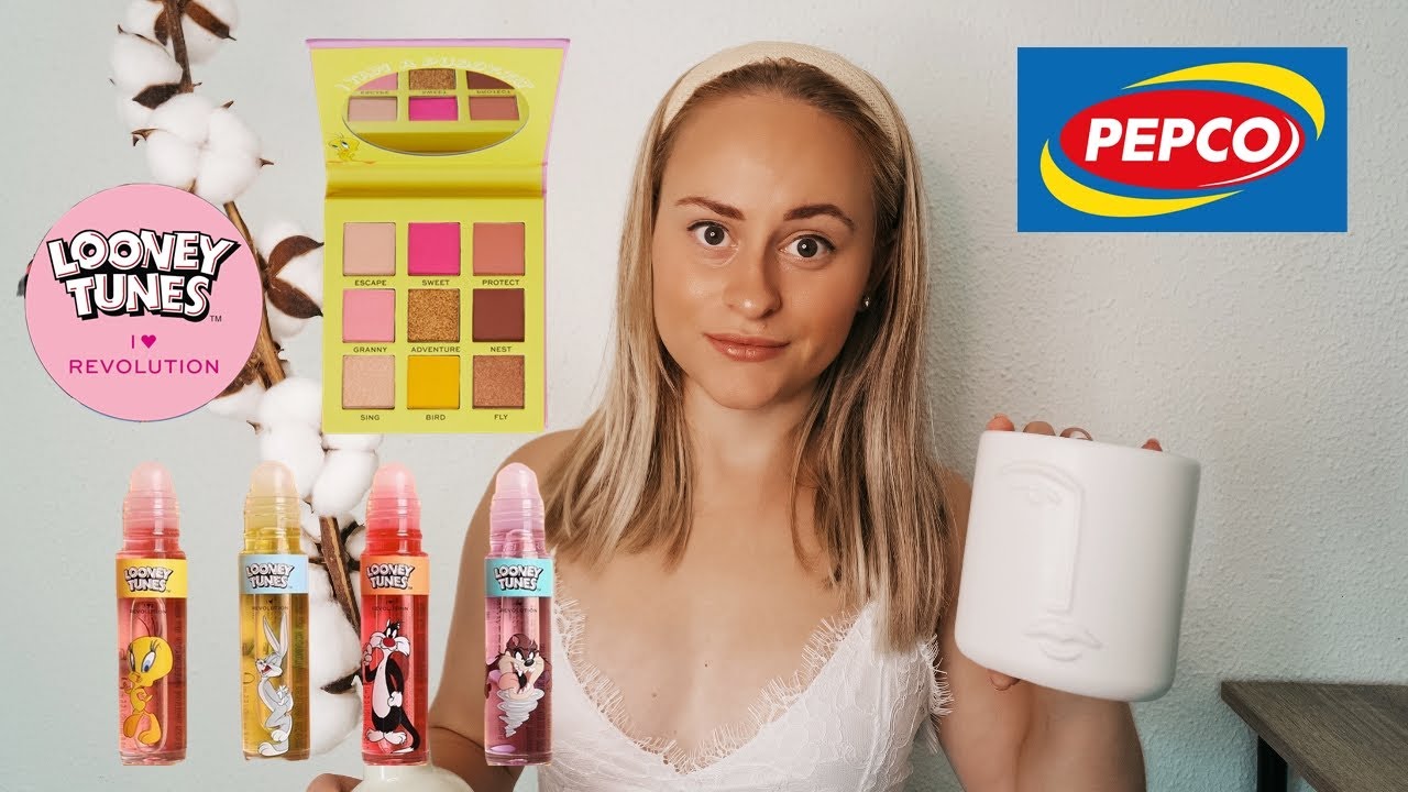 🤪PEPCO HAUL X LOONEY TUNES MAKEUP REVOLUTION😱