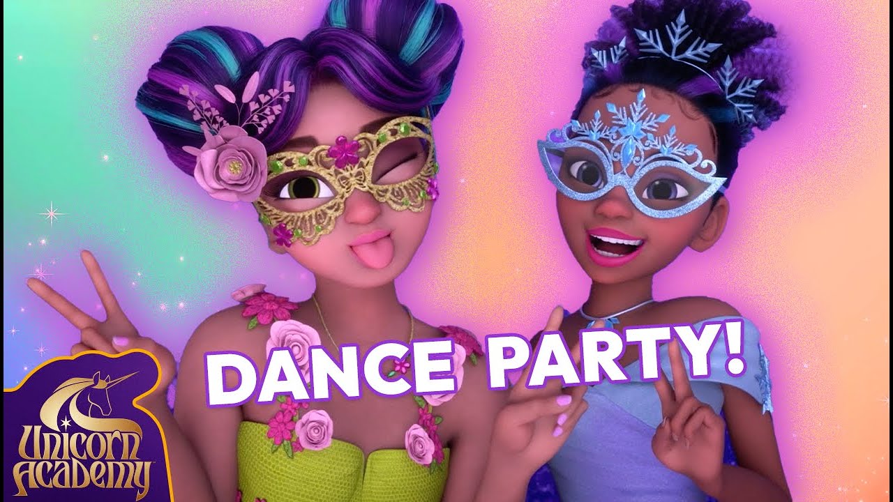 Follow Your Heart (DANCE PARTY VERSION!) | Unicorn Academy | Cartoons for Kids
