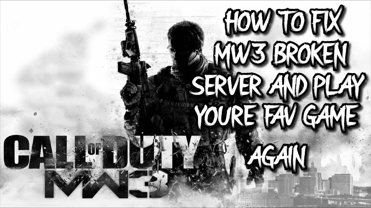 HOW TO FIX MW3 ERROR SAYING COMUNICATIONS WHITH ACTIVISON HAVE TIMED OUT