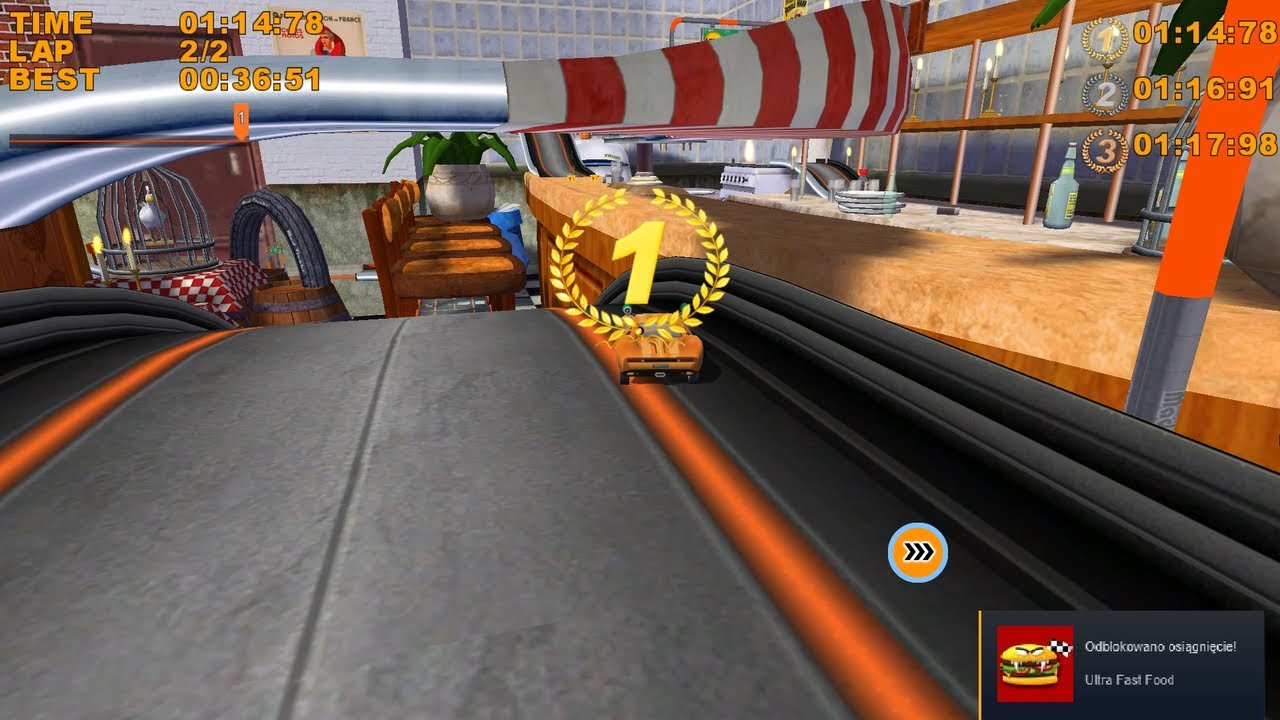 Mad Tracks - Ultra Fast Food Achievement