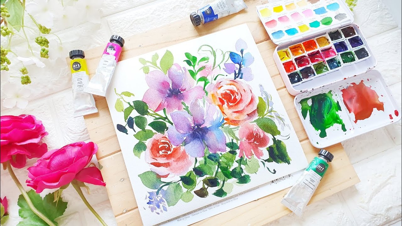 Artist Grade Watercolor Tubes