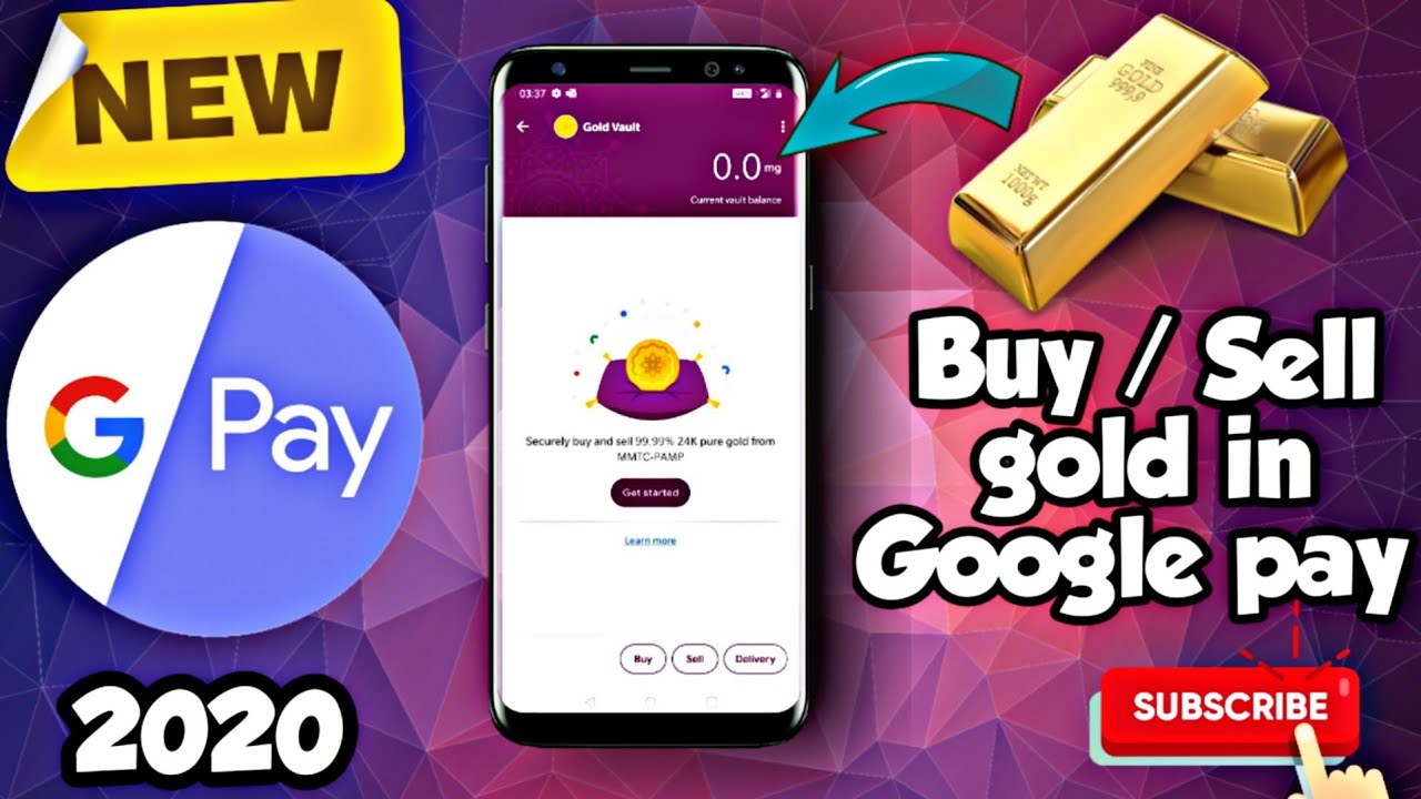 Buy and Sell Gold using Google pay in Telugu