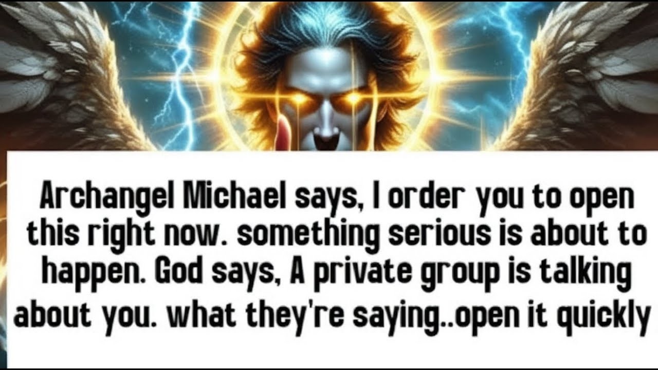 💸 Archangel Michael says, I order you to open this right now. something serious is about to happen..