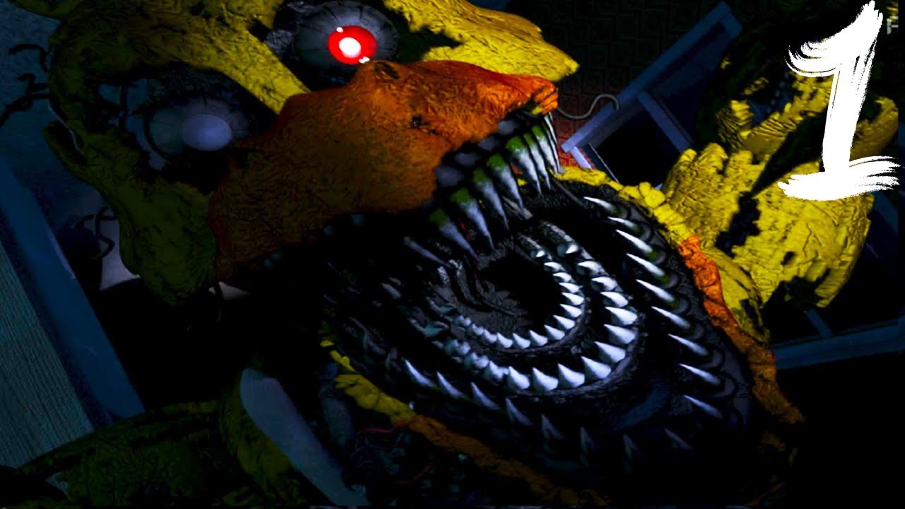 THIS GAME GAVE ME NIGHTMARES | Five Nights at Freddy's 4 - Part 1