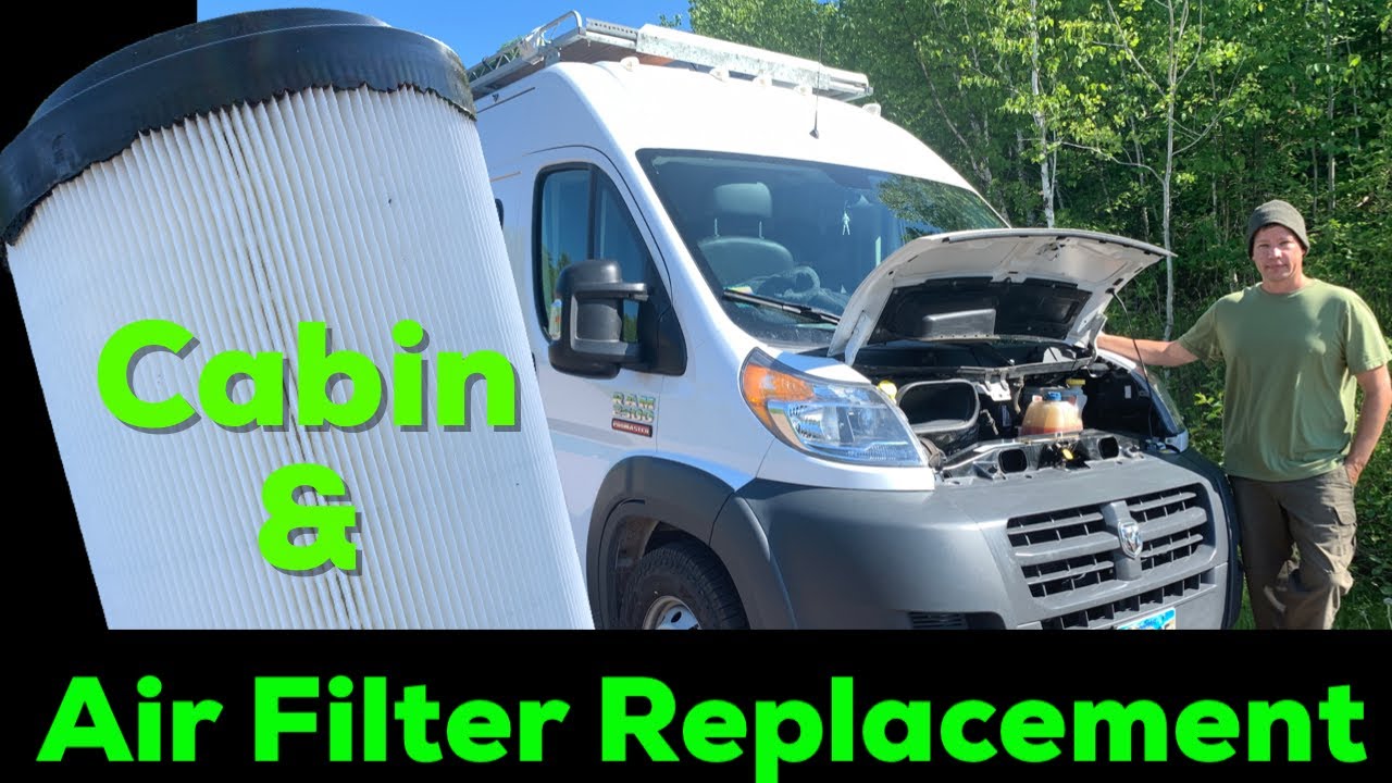 Замена салонного и воздушного фильтра Citroen Jumper/Peugeot Boxer/Fiat Ducato/Promaster