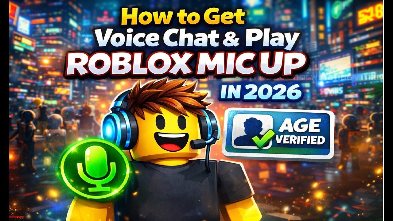 How to Get Voice Chat & Play Roblox Mic Up in 2026