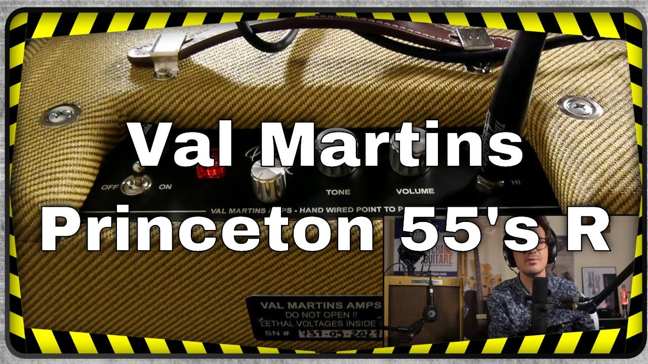 Test ampli combo à lampes Val Martins 55's Réverb, petit format, gros son !