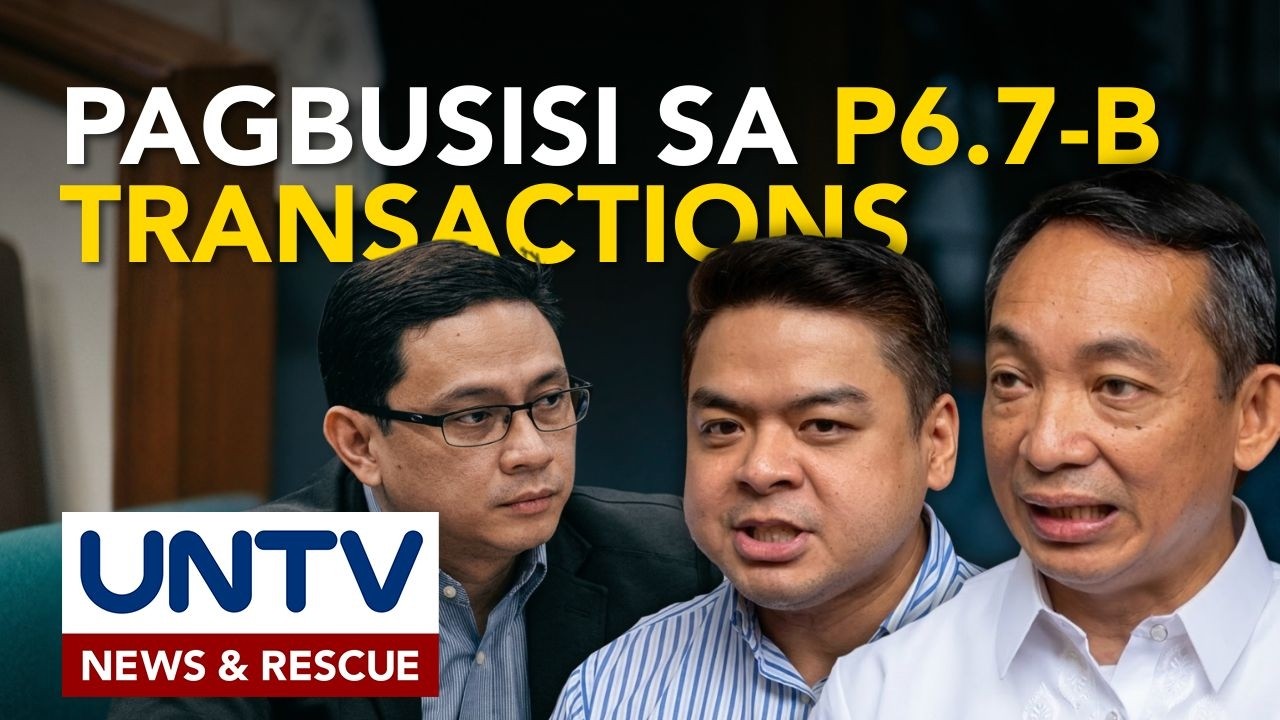 P6.7-B bank transactions nina VP Sara at Atty. Mans Carpio, malapit nang mailantad sa AMLC report