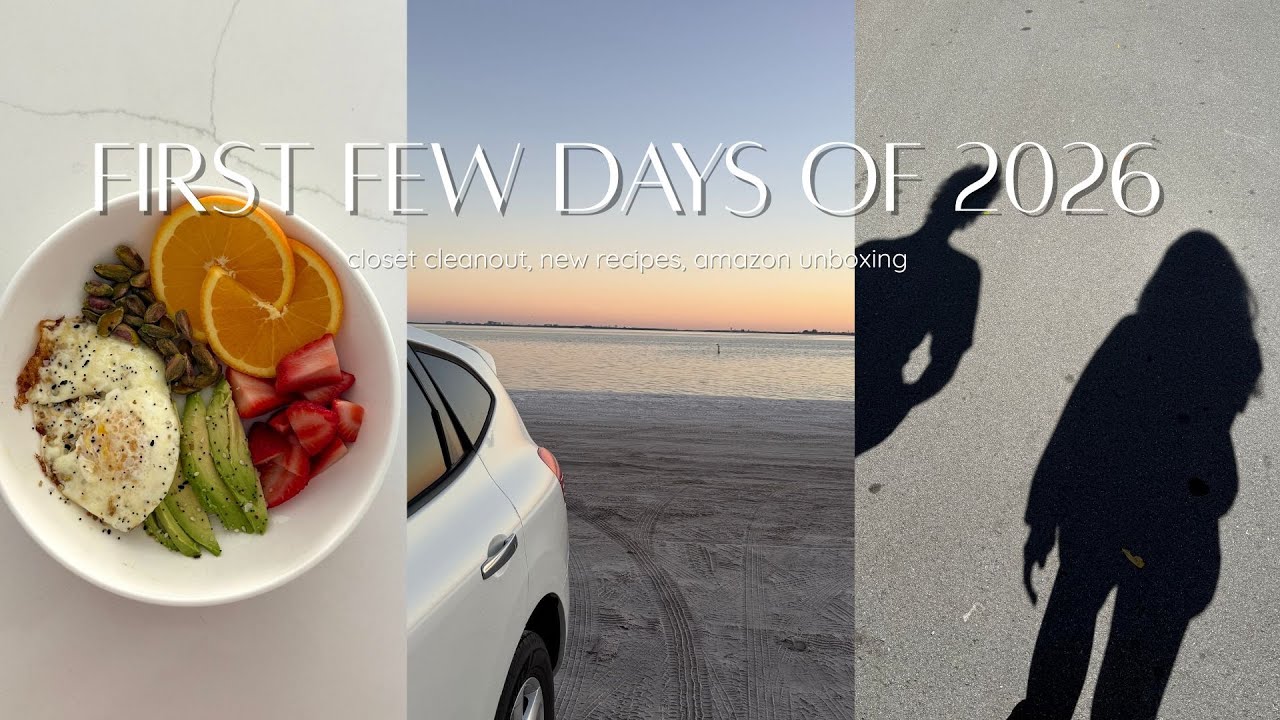FIRST FEW DAYS OF THE NEW YEAR!! cleaning, organizing, and new recipes!