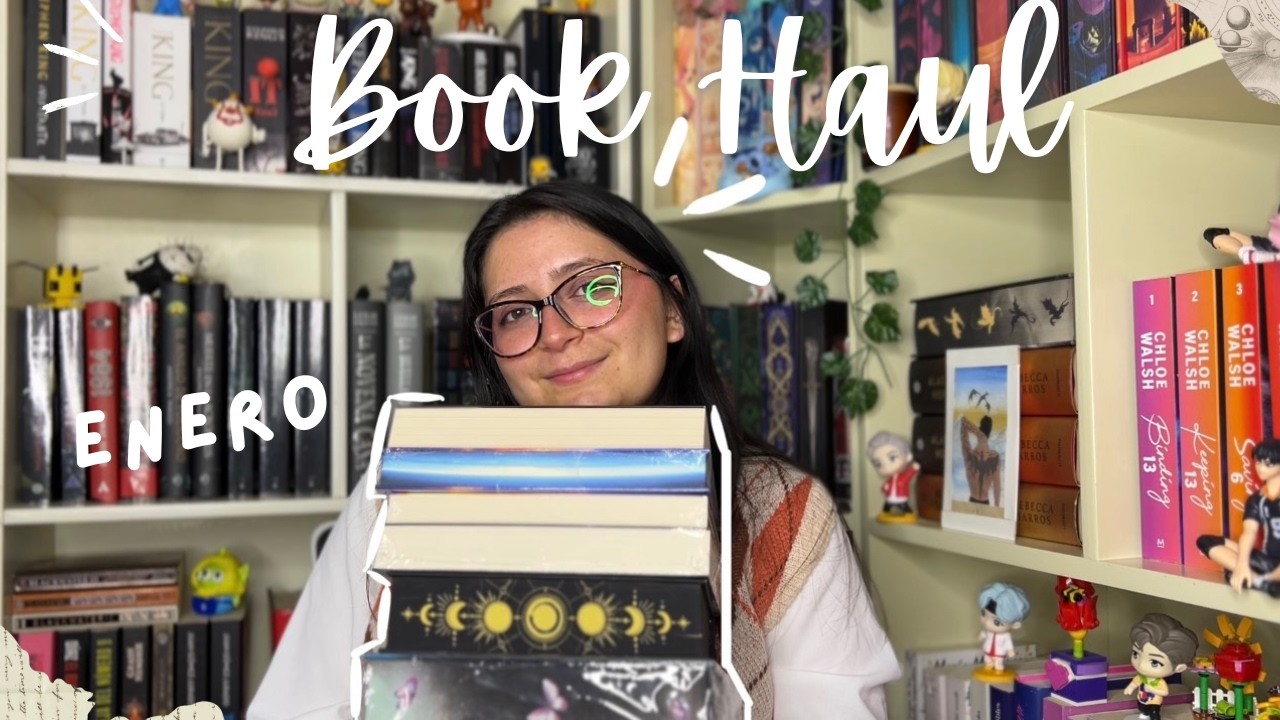 BOOK HAUL DE ENERO 🌷📖 | libros increíbles