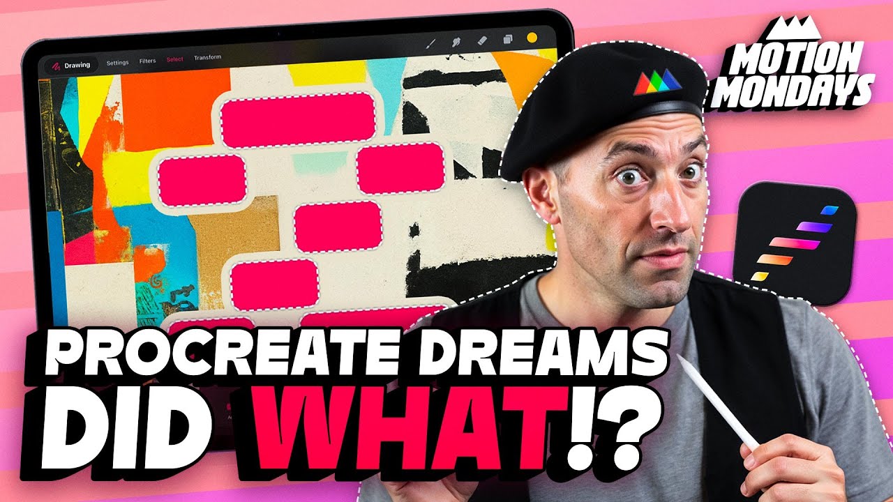 Procreate Dreams 2 &mdash; это БЕЗУМИЕ + Секреты названия Stranger Things | Motion Mondays