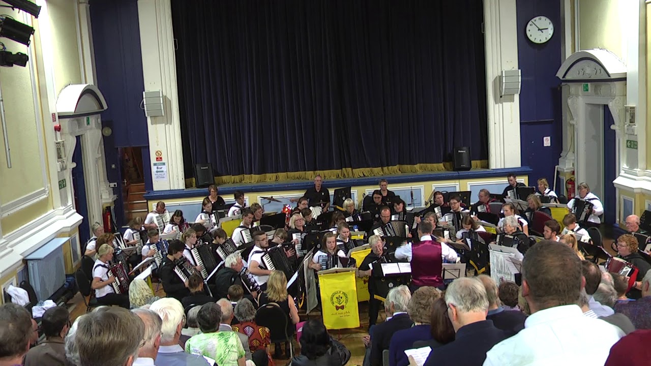 Craven Accordion Orchestra - FINAL COUNTDOWN - Joint Orchestra