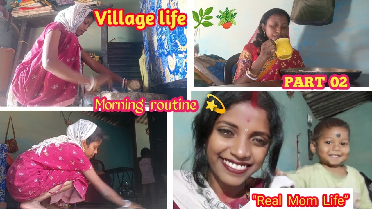 Village Mom Life 🌿 | सुबह से इतना काम 🤯 | Mom Routine Vlog Part 2  ,productive morning #villagelife 