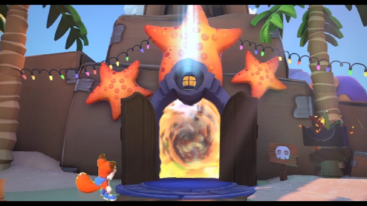 Unlocking the final level In Gilly Island! Super Luckys Tale