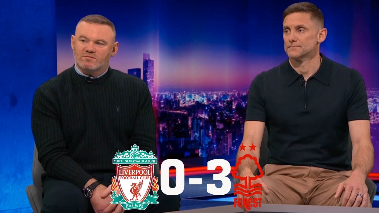 MOTD Liverpool vs Nottingham Forest 0-3 