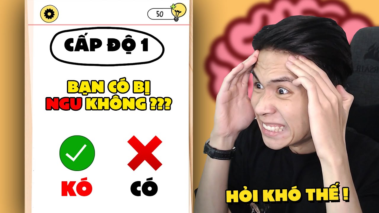 IQ 200 để VƯỢT QUA tựa game này !!! (PobbRose Thánh não to) | Brain Test 4 ✔