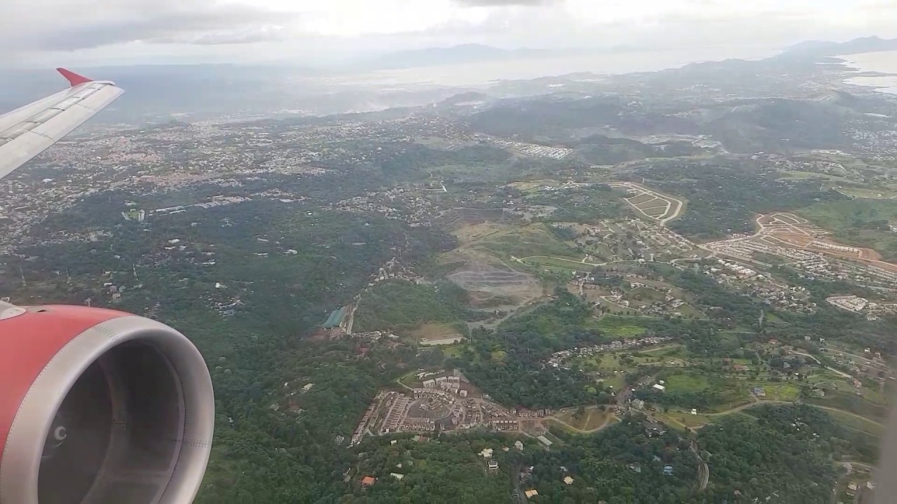 Landing manila from Korea air asia