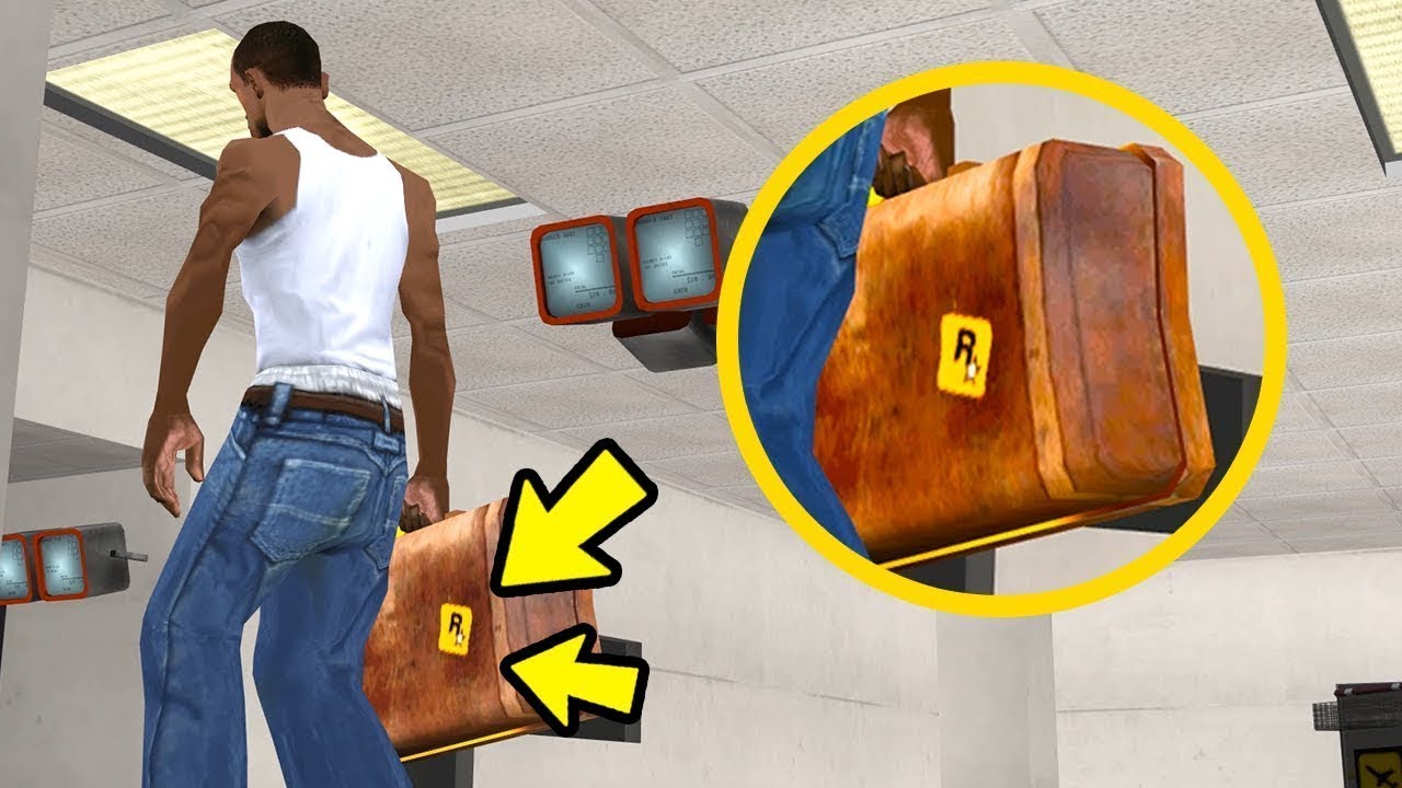 10 أخطاء قام بها المطورون في الكاتسينات في لعبة (GTA San Andreas) !!