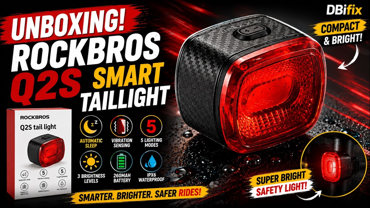 Review: Rockbros Q2S Smart Taillight