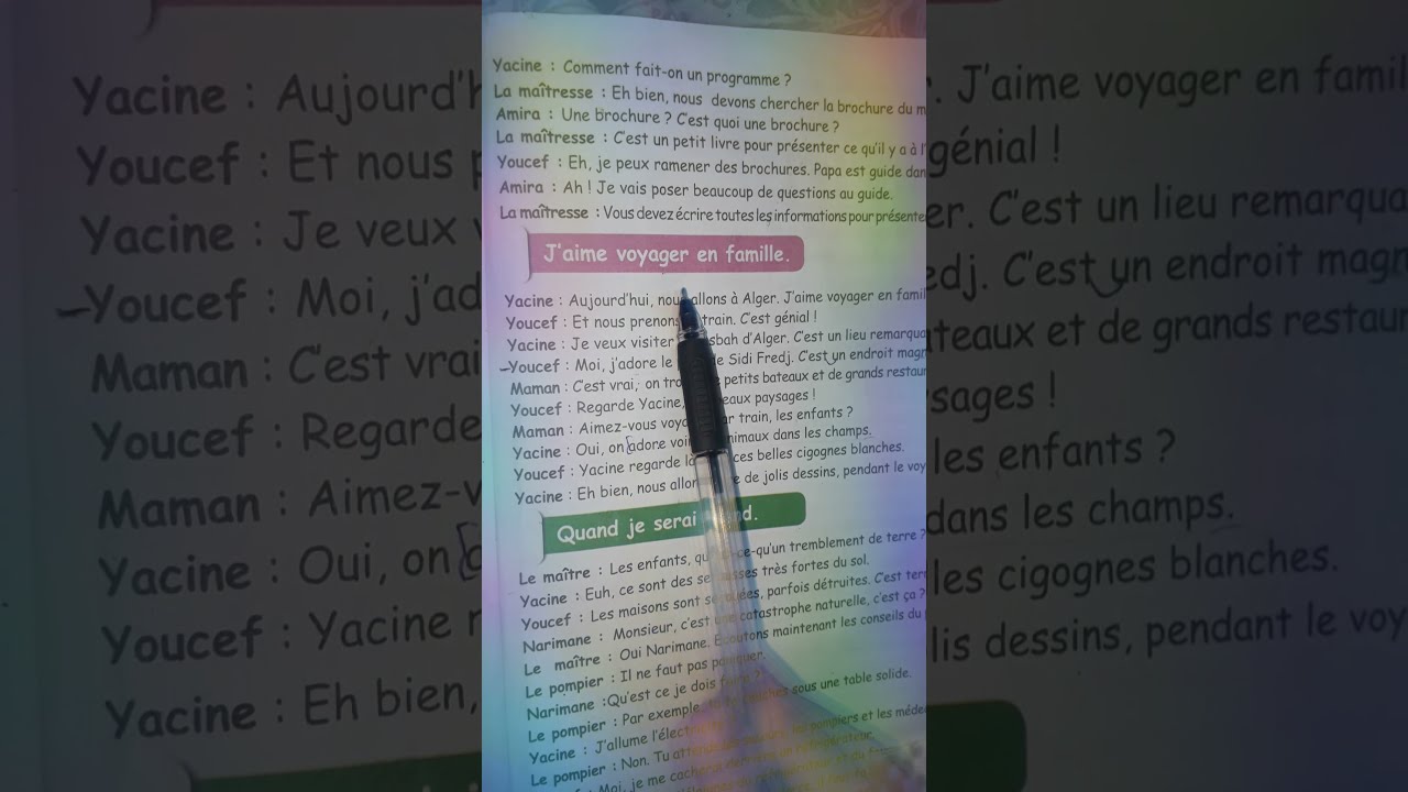 projet2:J'aime voyager en train p46/47
