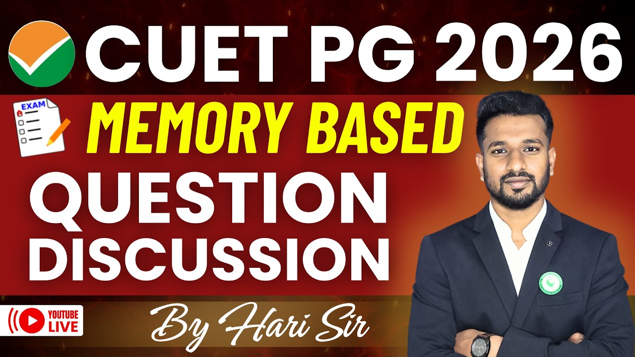 CUET PG 2026 Agriculture Paper Analysis | Memory Based Question Discussion by Hari