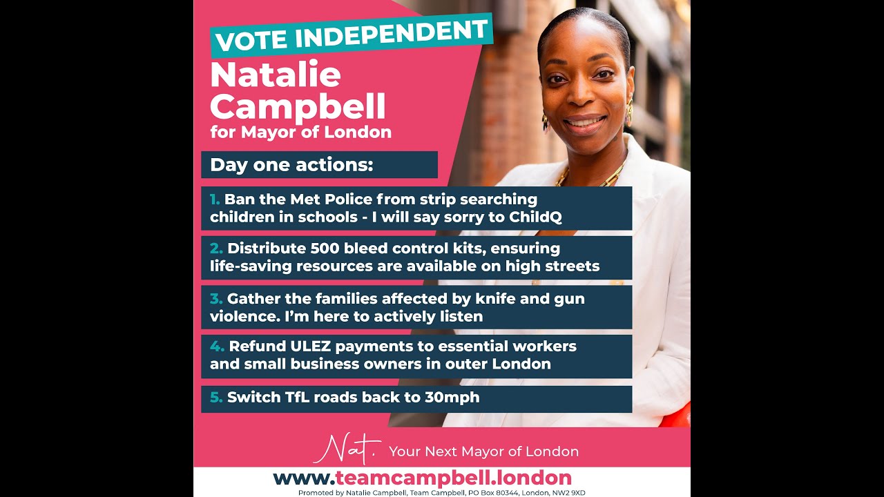 Natalie Campbell's Manifesto Launch