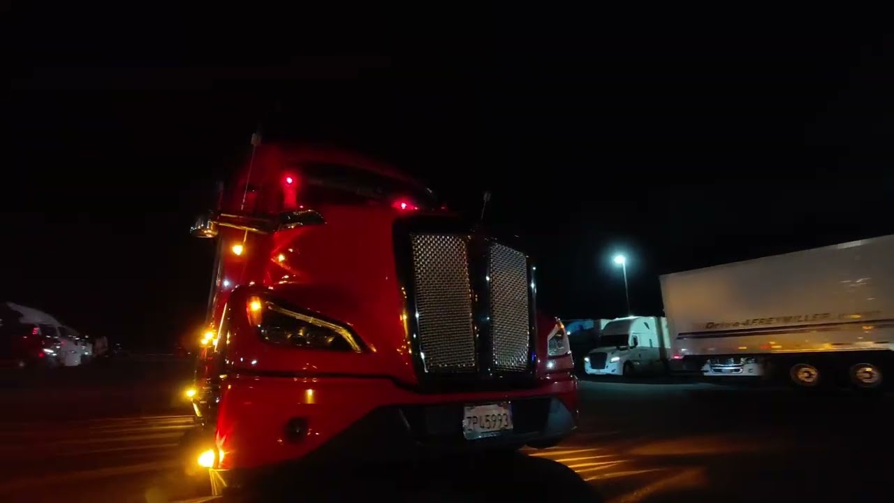 Спуск и подцепка с помощью Kenworth