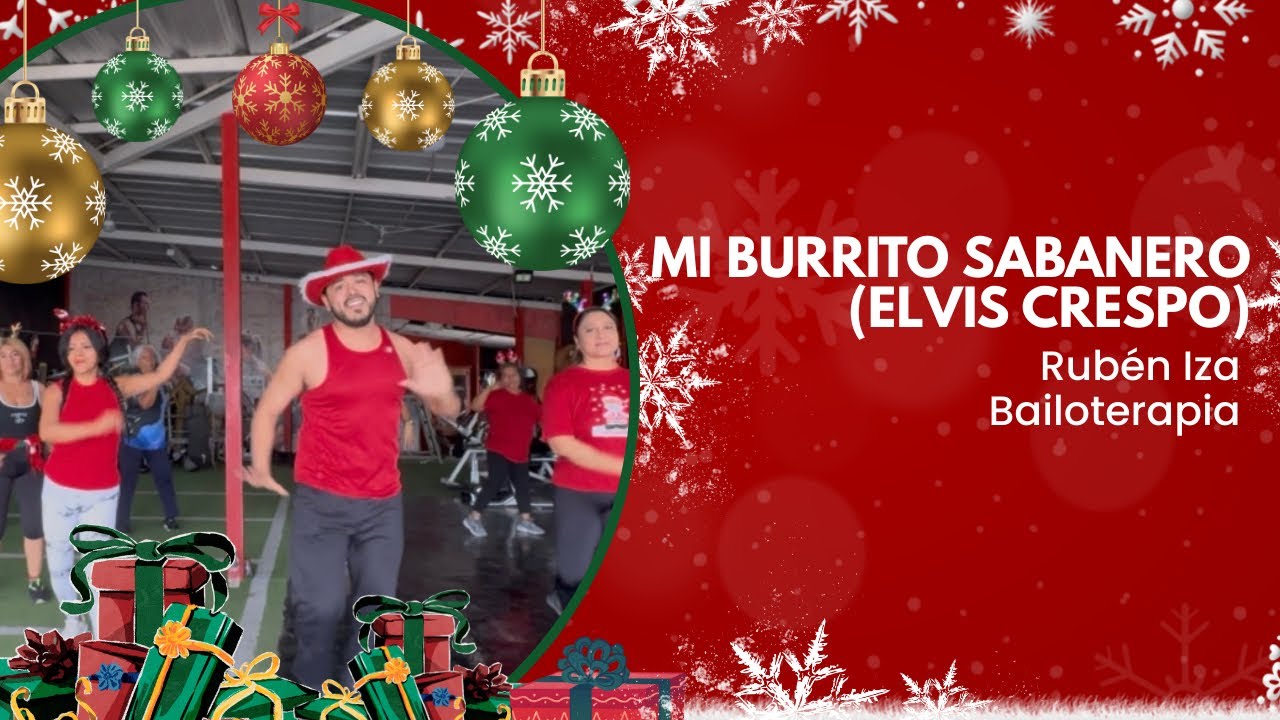 Mi Burrito Sabanero – Elvis Crespo | Rubén Iza Bailoterapia