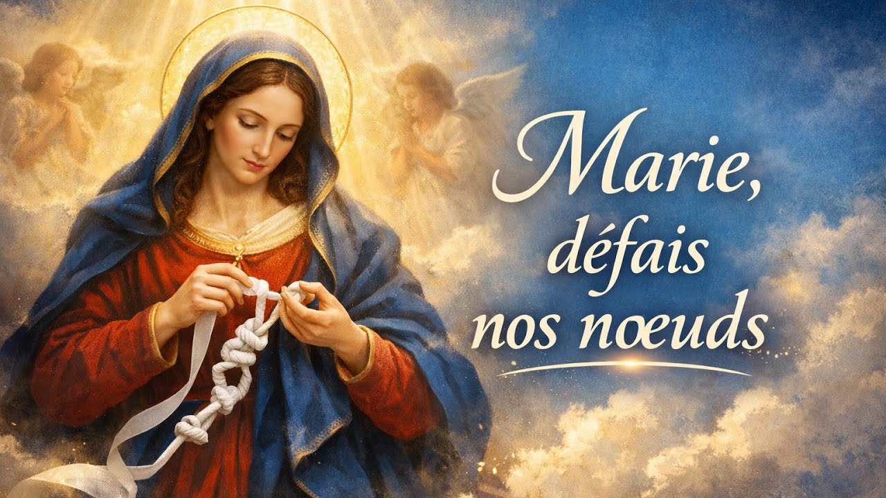 Confie-Lui Tous Tes Problèmes  | Chants à Marie Qui Défait les Nœuds