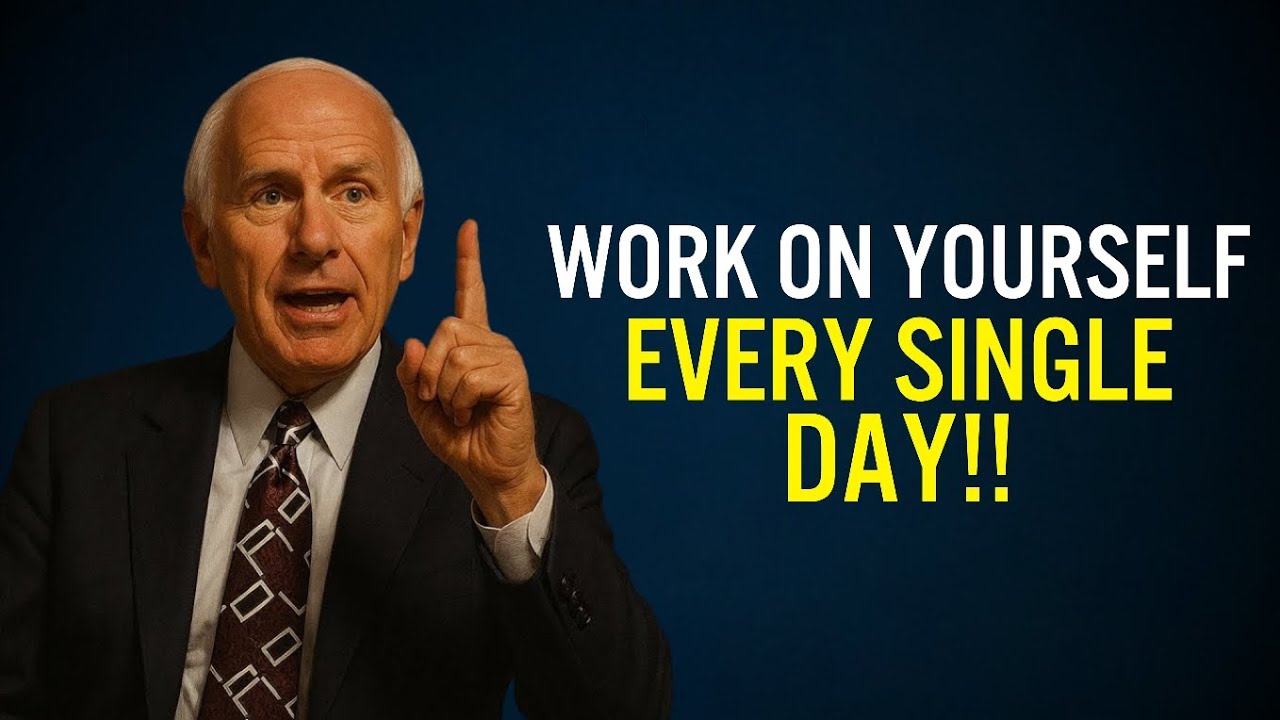 WORK ON YOURSELF UNTIL IT BECOMES YOUR IDENTITY | Jim Rohn Motivation