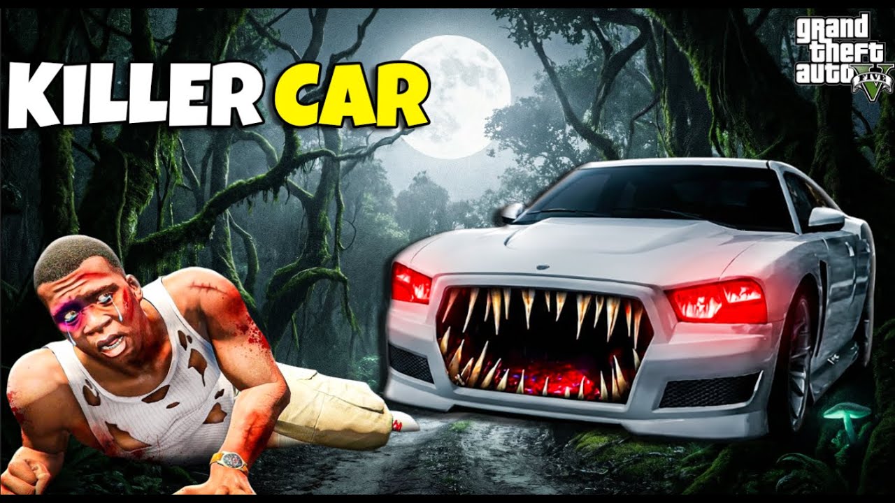Shinchan and Franklin Found Good Killer Car in Los