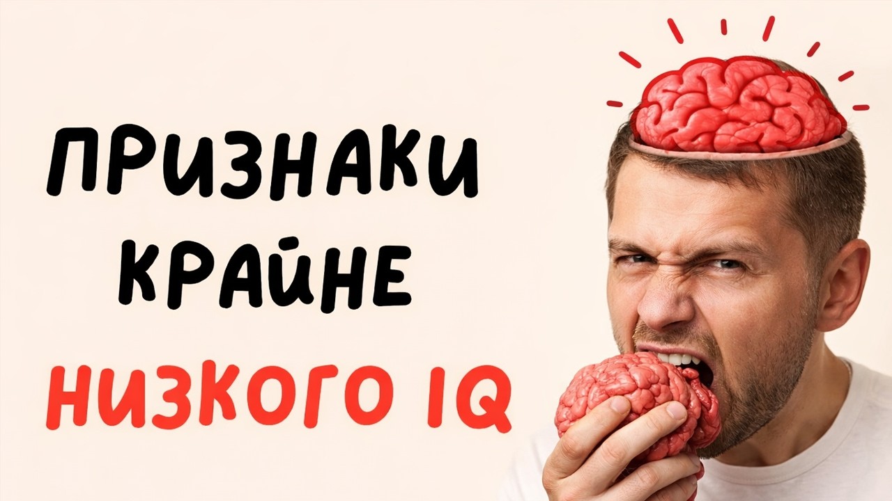 6 привычек, которые выдают низкий интеллект | Психология поведения