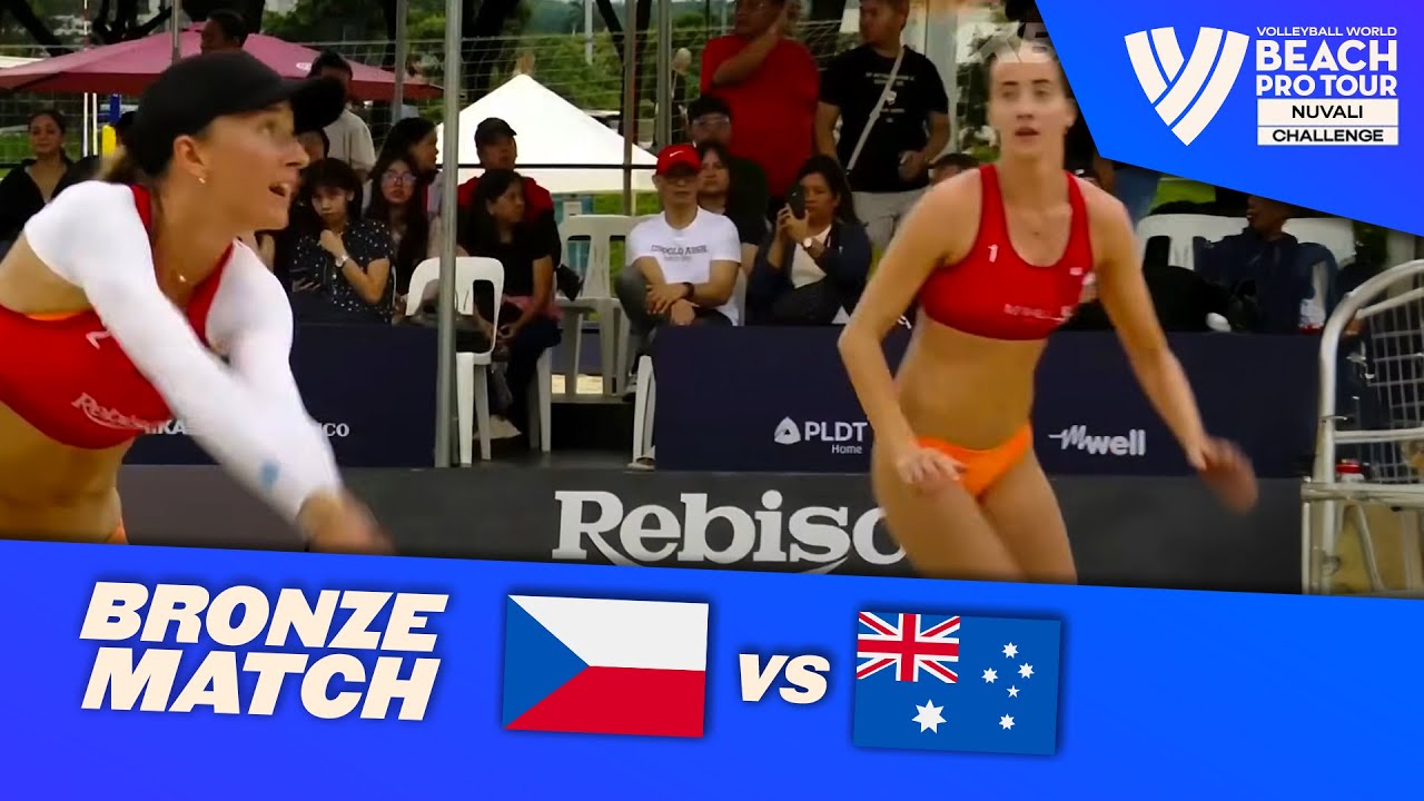 Kylie / Maixnerova vs. Fleming / Fejes - Bronze Match Highlights | Nuvali 2025 #BeachProTour
