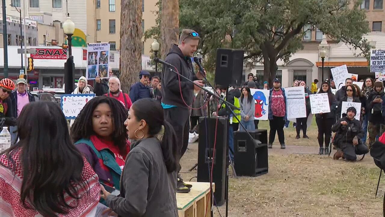 Anti-ICE protestors call for reform, accountability after high-profile shootings
