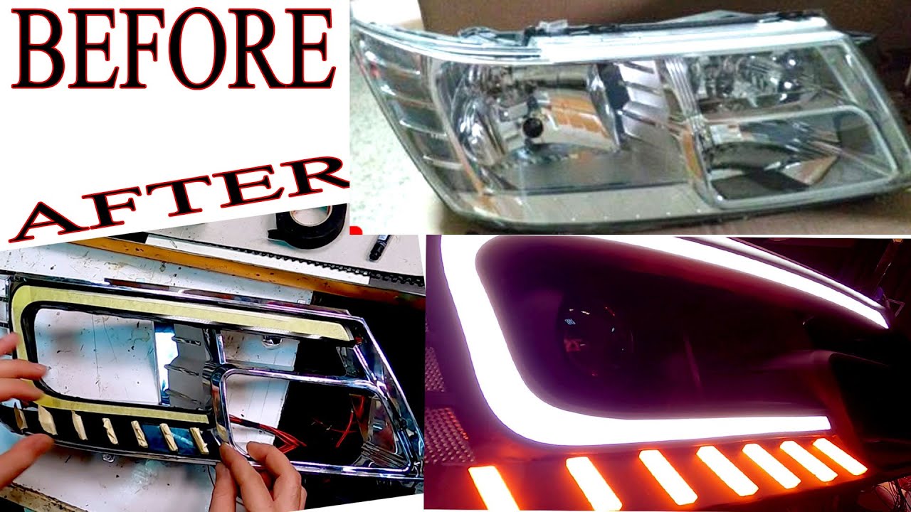 FIAT FREEMONT FAR NASIL YAPILIR // HEADLIGHT THE CONSTRUCTION PHASE