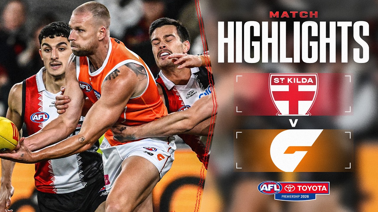 GWS Giants v St Kilda Highlights | Round 14, 2026 | AFL